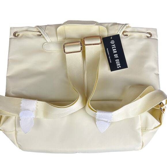 Year of Ours x FFF Backpack Baby Yellow Nylon Buckle Bucket Utility Travel Bag main image 8